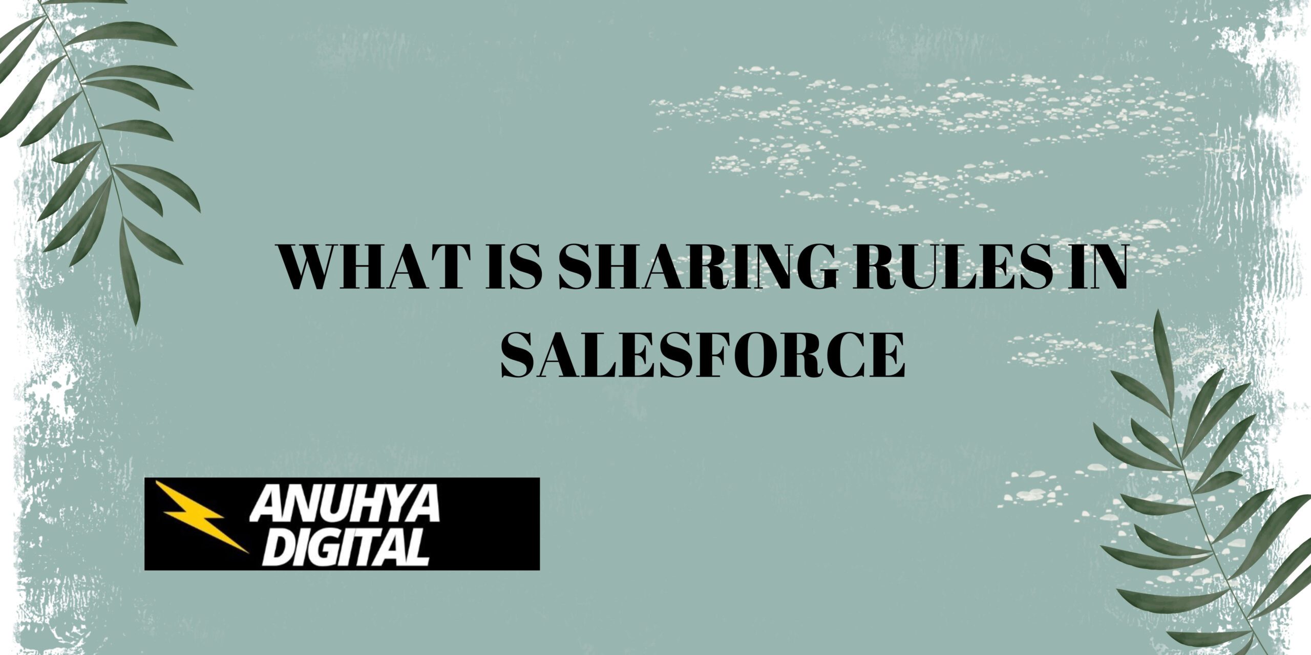 What is Sharing Rules in Salesforce