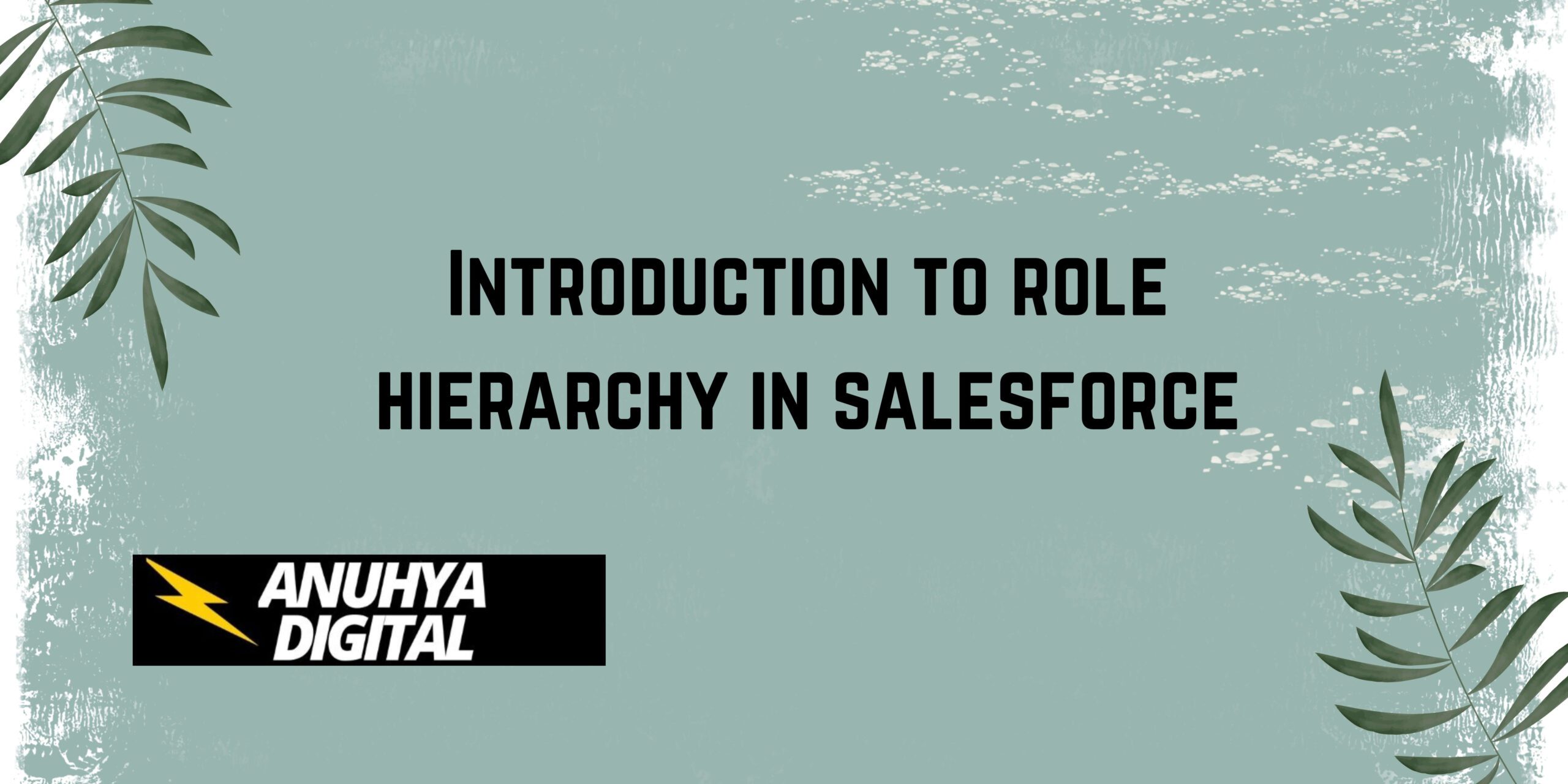 Introduction to role hierarchy in salesforce