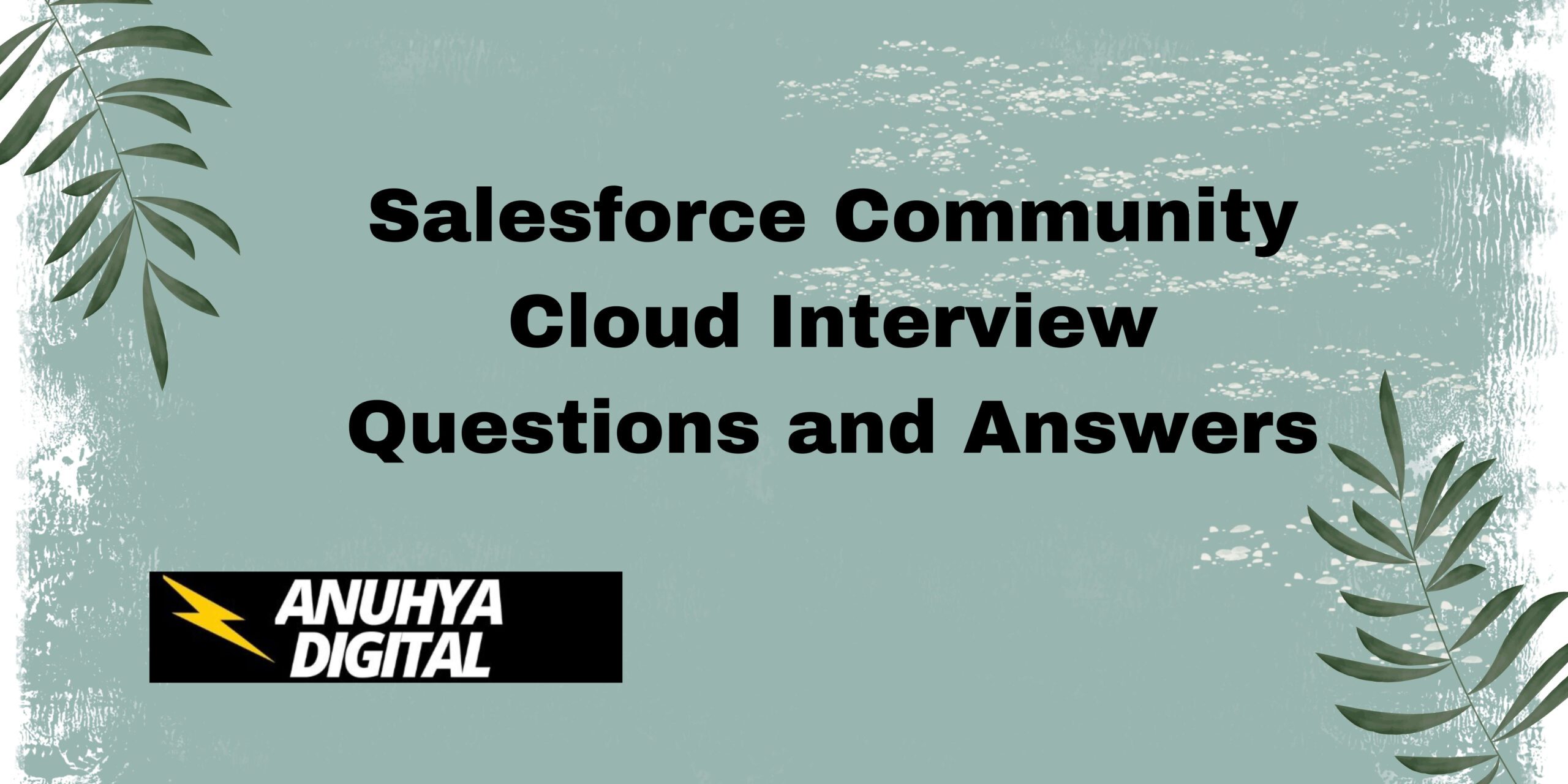 Salesforce Community Cloud Interview Questions and Answers