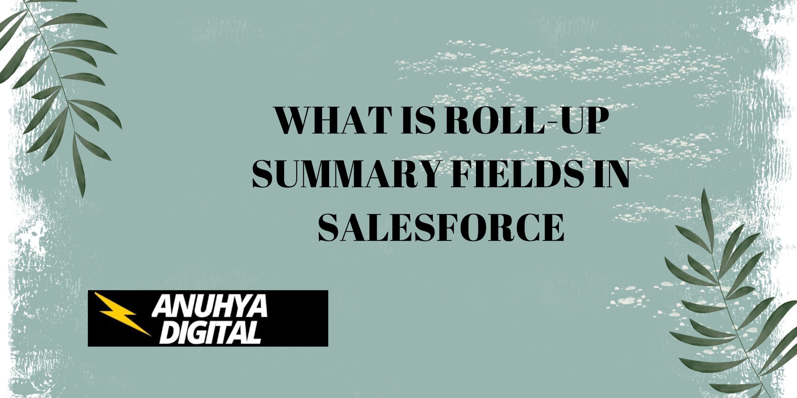 What is Roll-Up Summary Fields in Salesforce