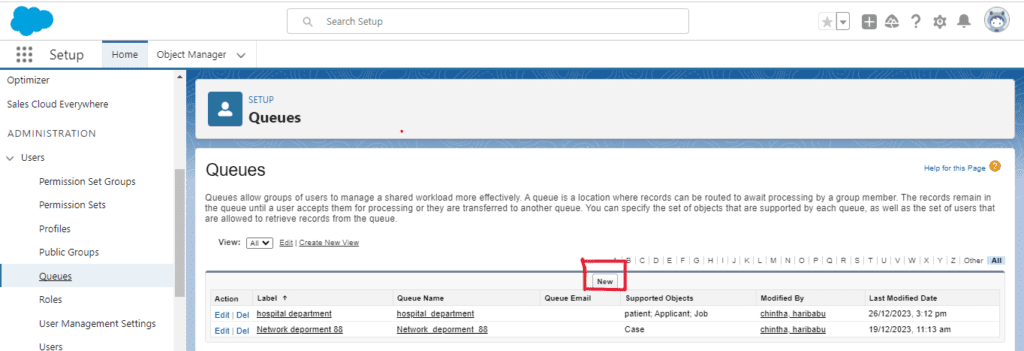 What is Queues in Salesforce