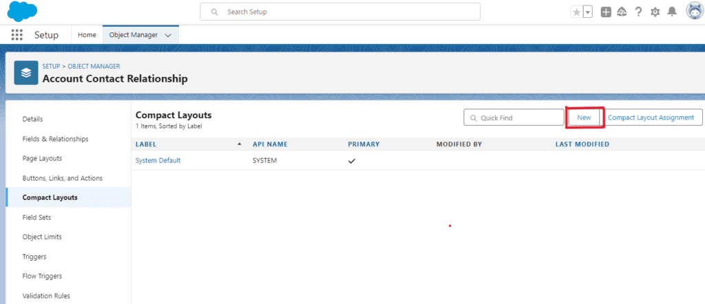 What is Compact Layout in Salesforce