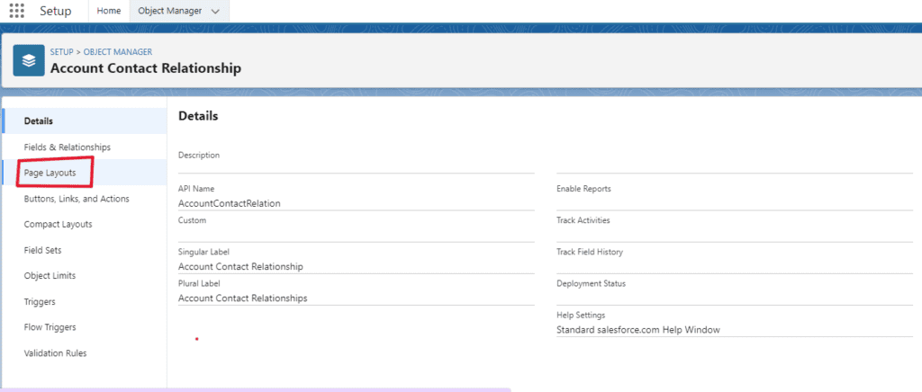 What is Page Layout in Salesforce