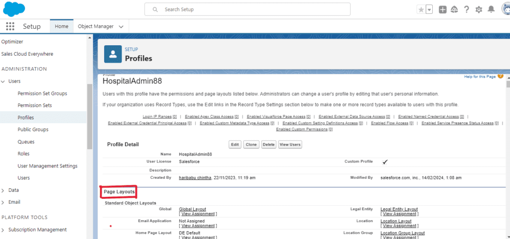 How to Assign the Page Layouts In Salesforce