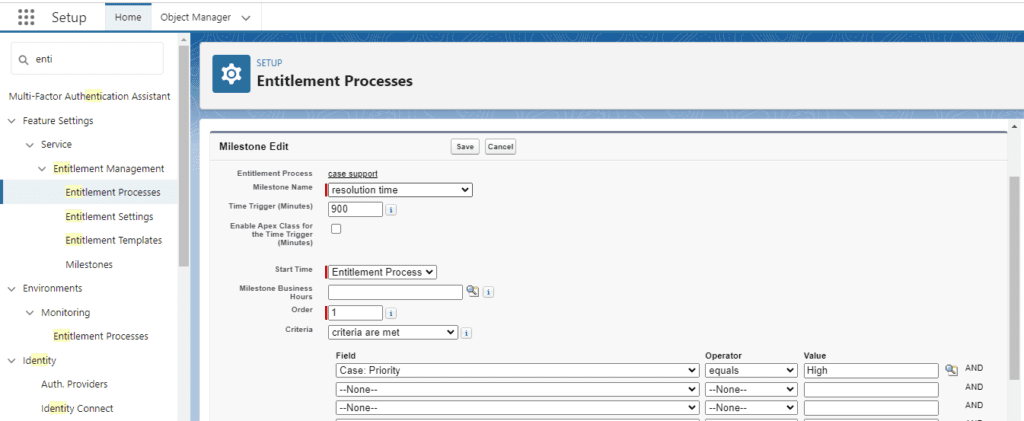 How to Creating Service Level Agreements SLAs in Salesforce