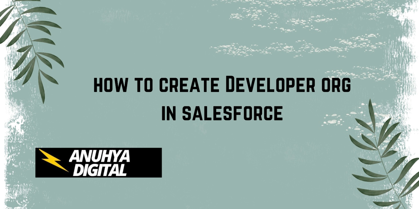 How to create a Developer Org In Salesforce