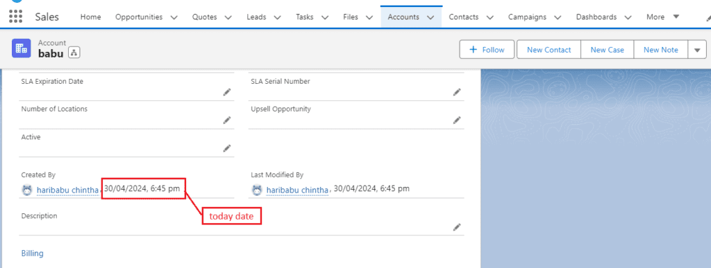 How to get Today Date in Salesforce Formula