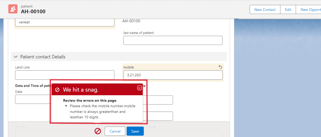 What is Validation Rules in Salesforce