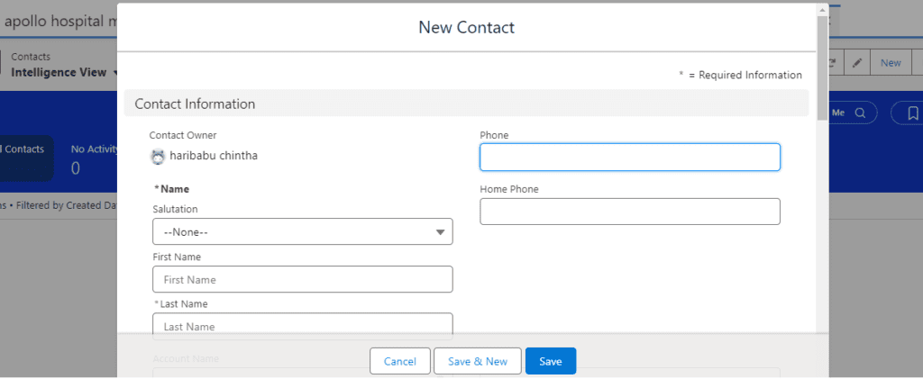 What is Custom Buttons in Salesforce