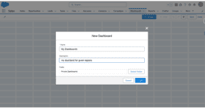 Dashboards Names