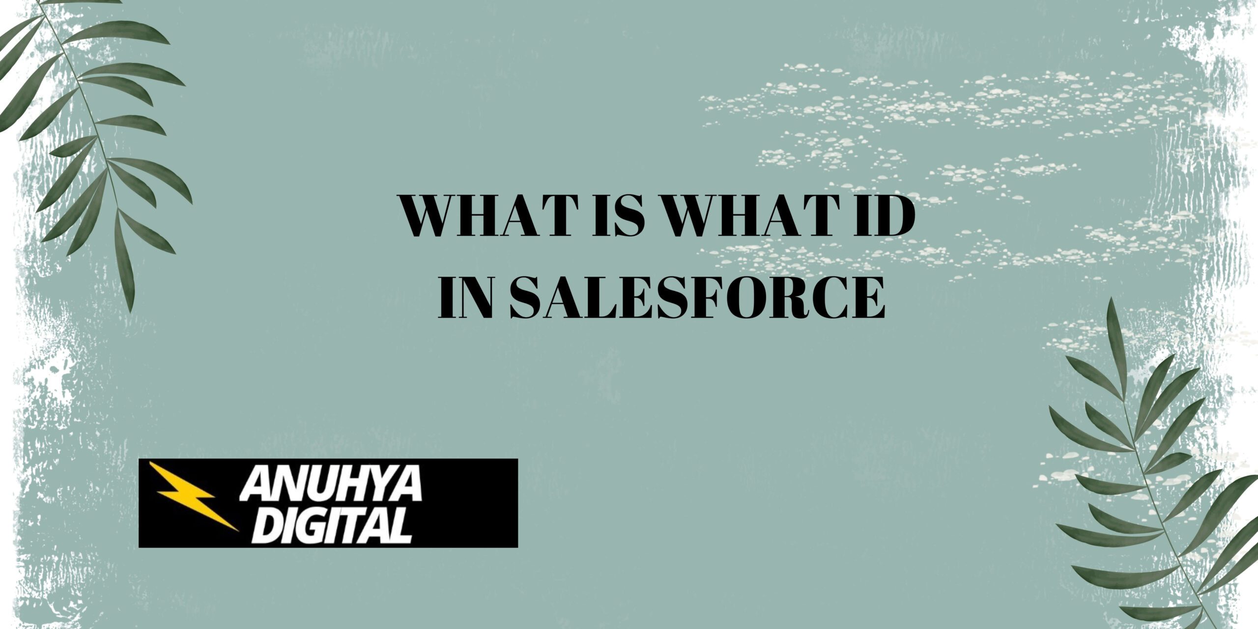 What is What ID in Salesforce