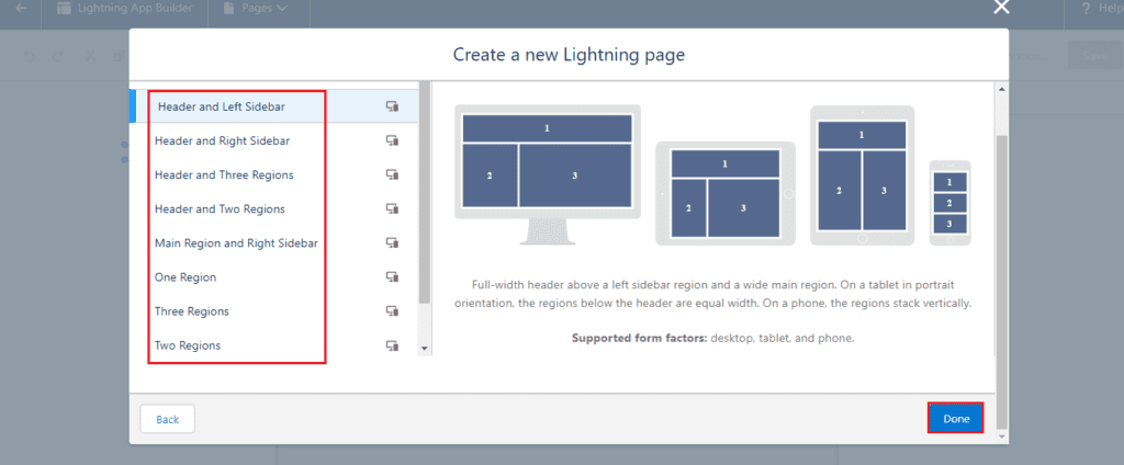 What is App Page in Lightning App Builder