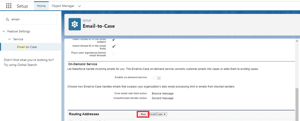 What is Email-to-Case in Salesforce