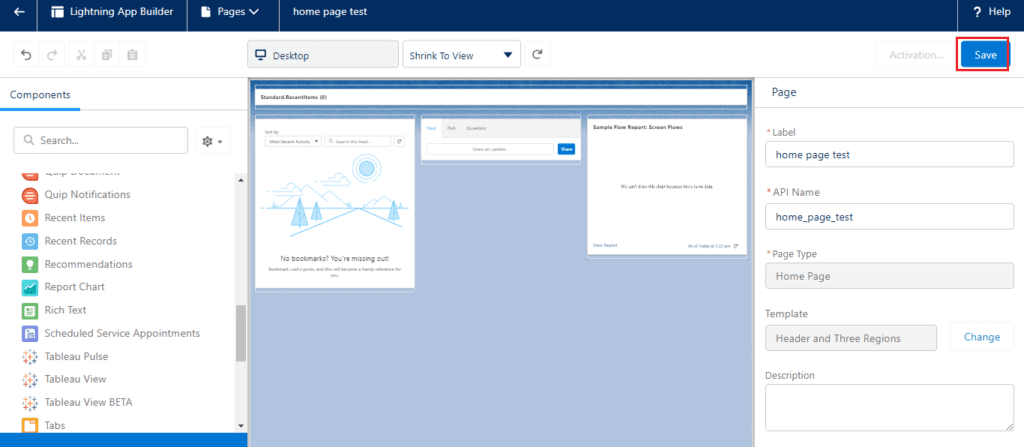 What is Accordion in Lightning App Builder