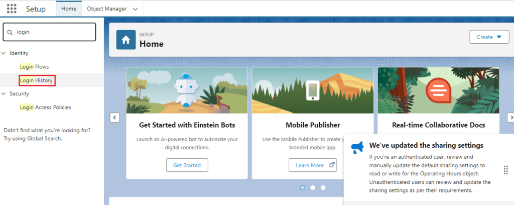How to Track Login History of a User in Salesforce