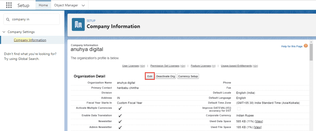 How to Enable Multi-Currency in Salesforce