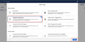 What is Schedule-Triggered Flow