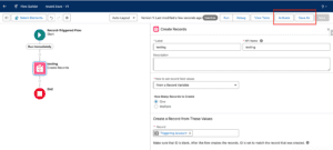 Record Triggered Flow in Salesforce