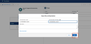 Record-Triggered Orchestration Flow