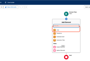 What is Loop Element in Salesforce Flow