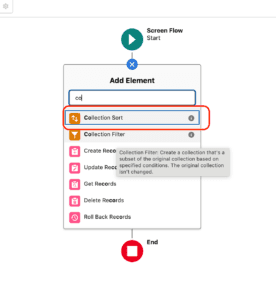 Collection Sort Element in Salesforce Flow