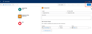 What is Assignment in Salesforce Flow