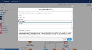 How to Roll Back Record in Salesforce Flow