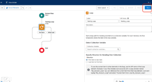 What is Loop Element in Salesforce Flow