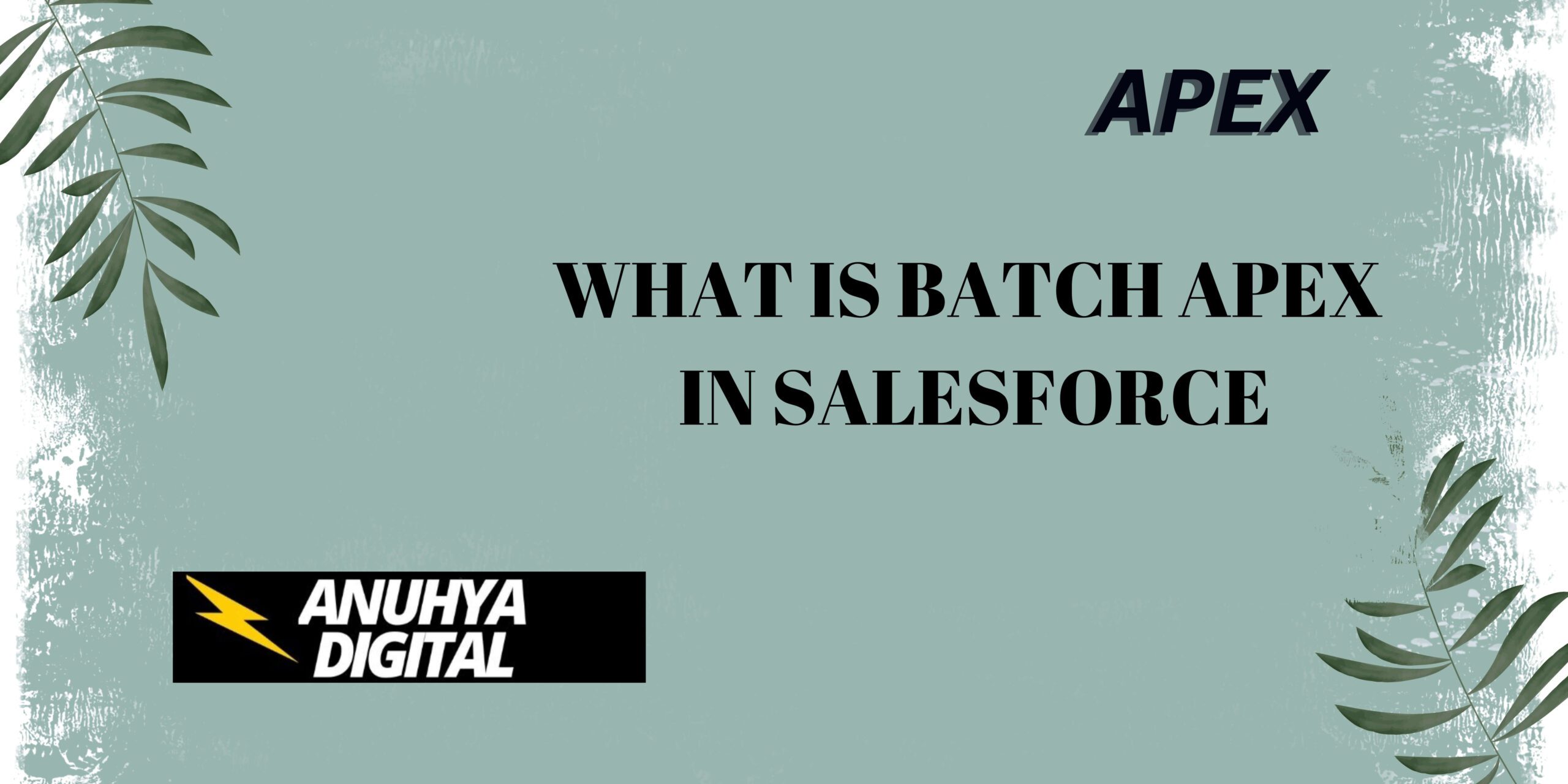 What is Batch Apex in Salesforce