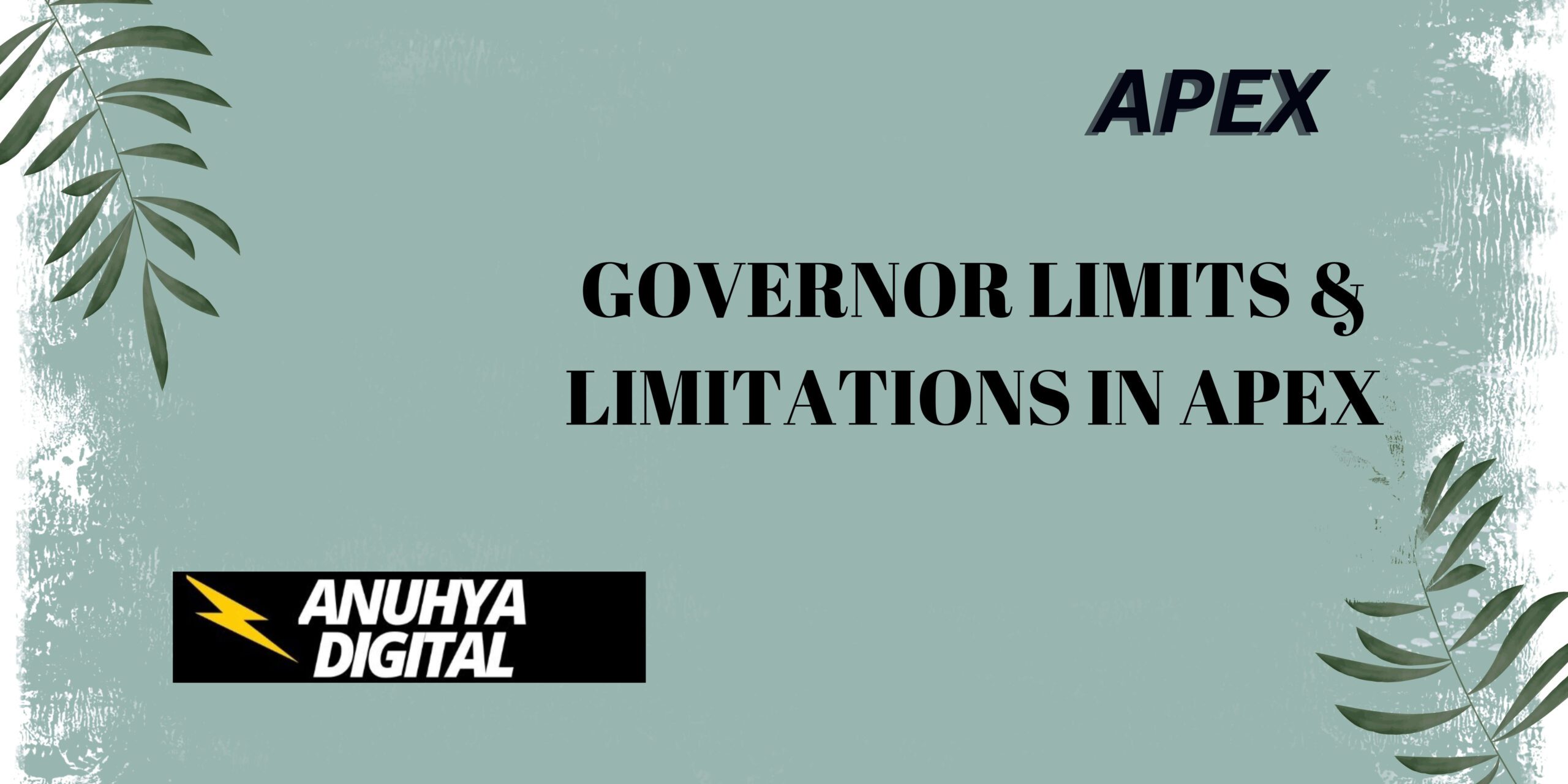 Governor Limits & Limitations in Apex