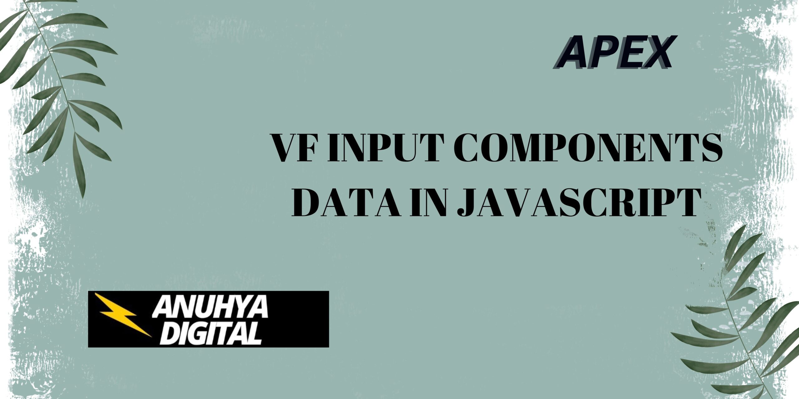 VF Input Component Data in Java Script