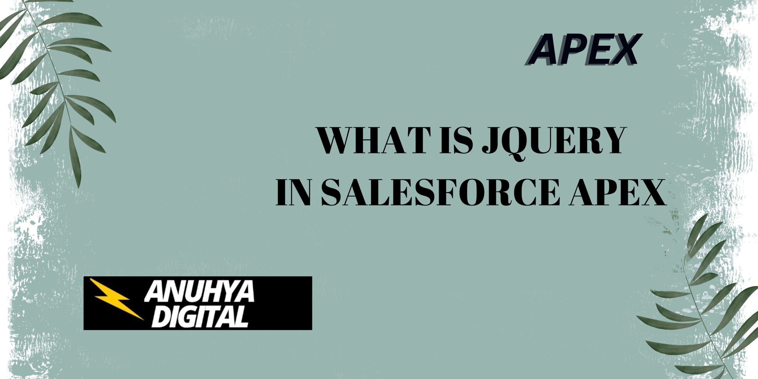 What is JQUERY in Salesforce Apex